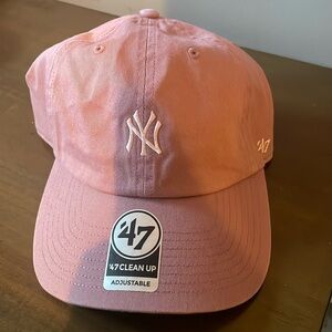 NY Yankees 47 Brand cleanup Logo Cap hat baseball Abercrombie & Fitch NWT NEW